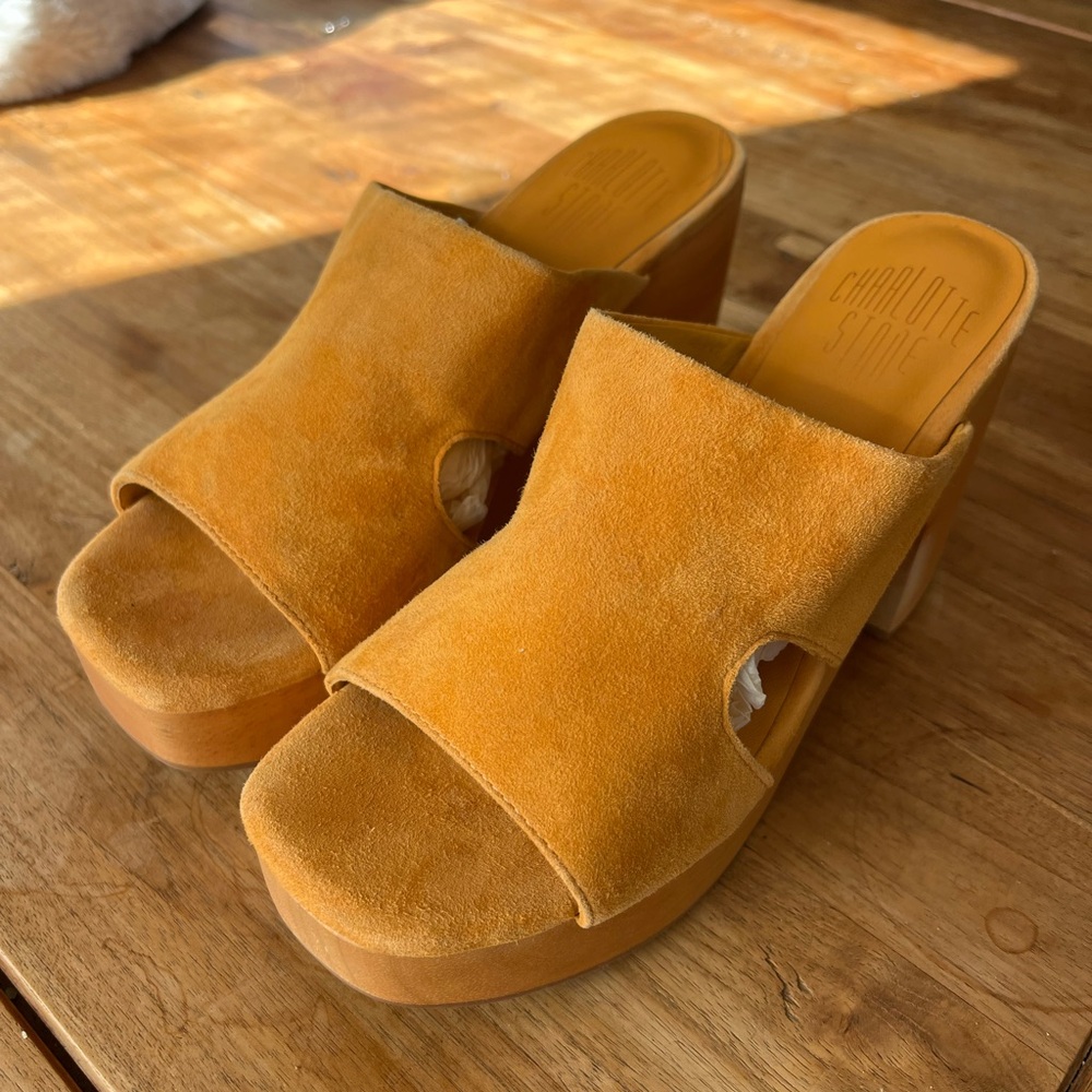Women’s Charlotte Stone Clogs size 8